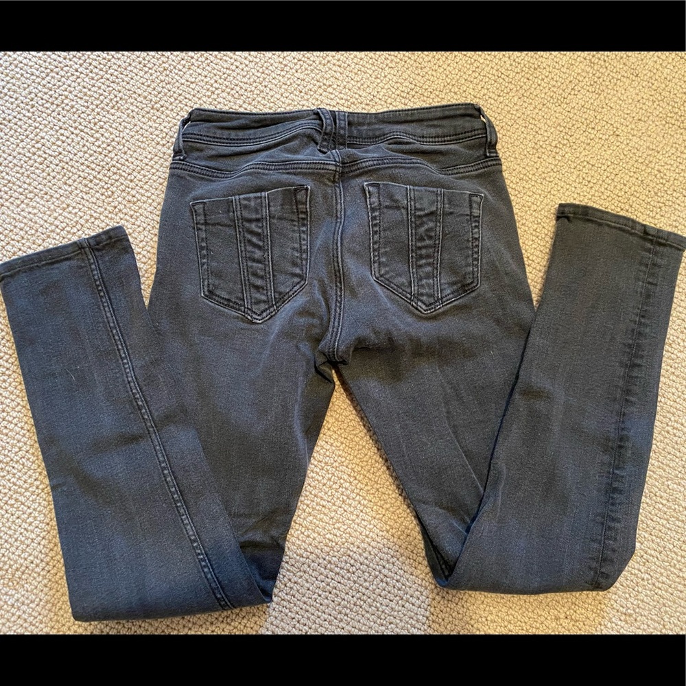Burberry Faded Black Jeans